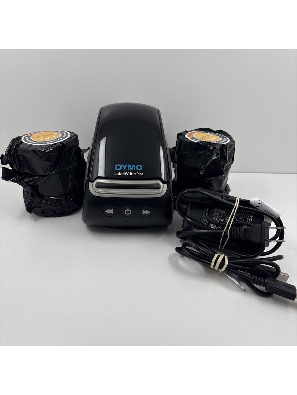 Dymo LabelWriter 550 Thermal Label Printer W/ Charger + 6 Rolls